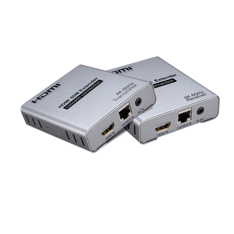 4K 60Hz 60m HDMI Extender Cascade Connection