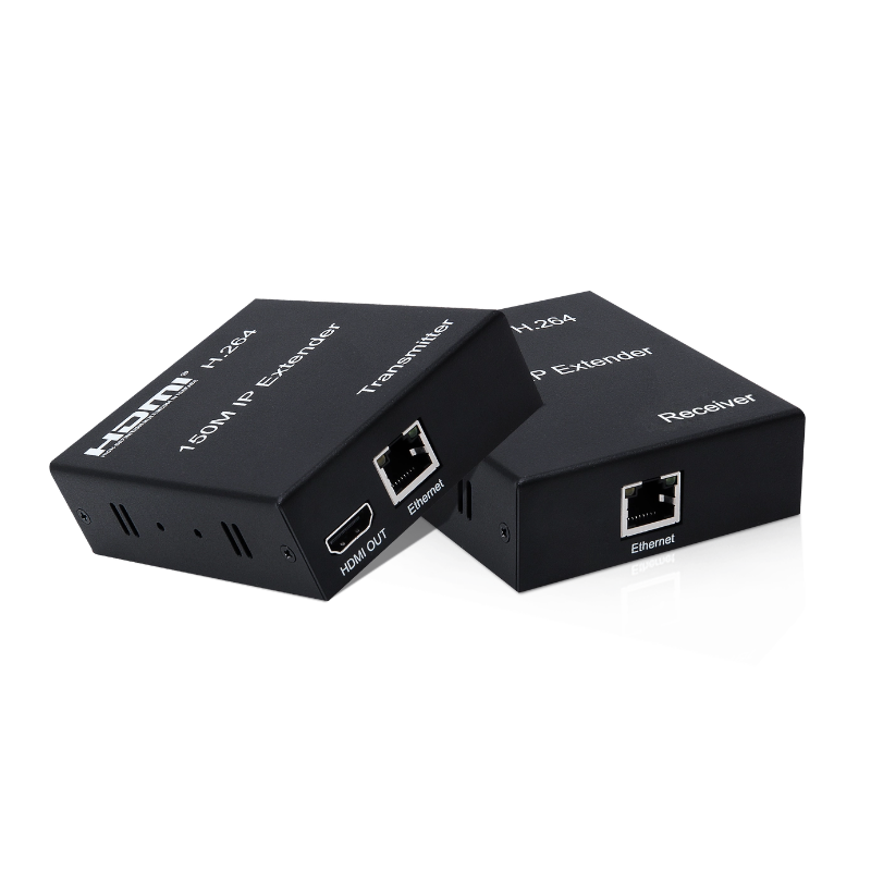 H.264 HDMI 150M IP Extender over cat5e cat6 1080P