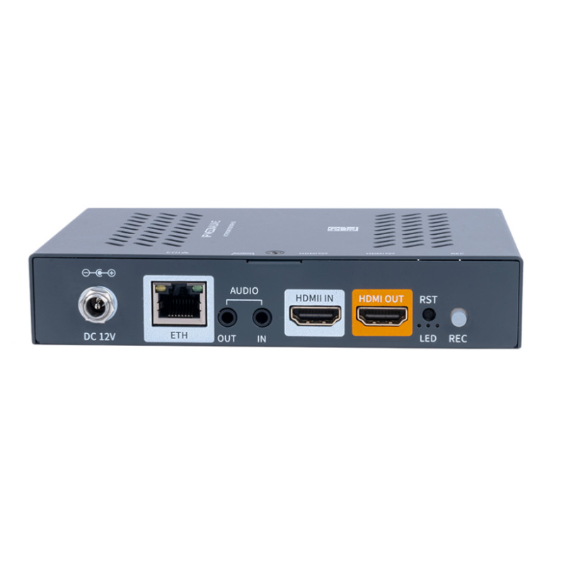 H.265 4streams HDMI Video Encoder with loop out USB TF card recoding