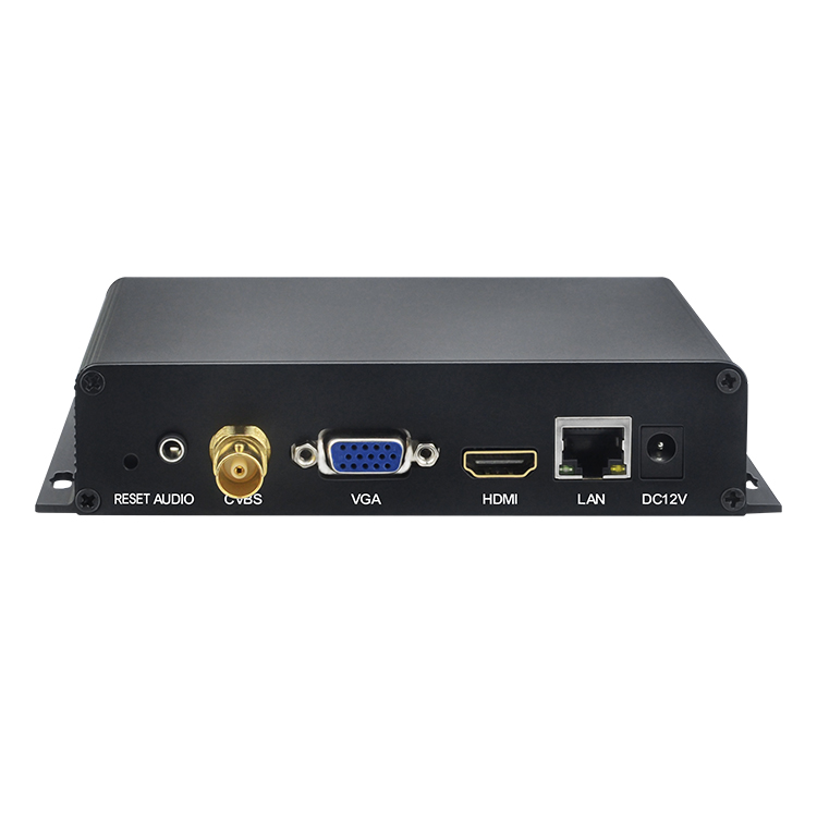 H.265 4K HDMI VGA CVBS Video Decoder IP Decoder