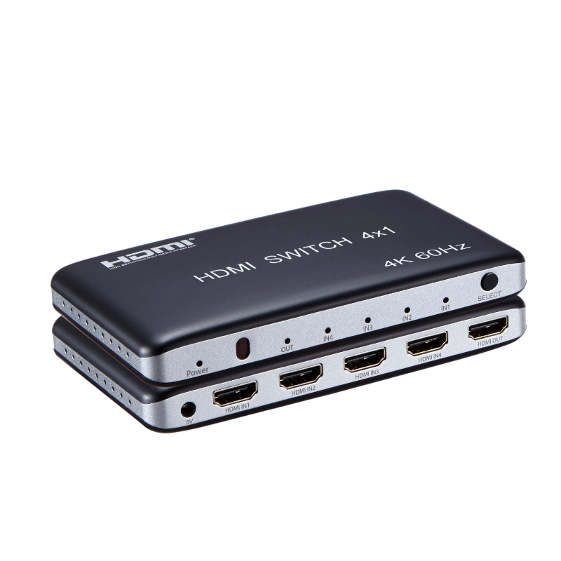 4K60Hz HDMI Switch 4x1 HDMI2.0